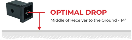 Gen-Y Mega-Duty 21K Drop Hitch 2.5" Shank (GH-623)-Drop Hitch-Gen-Y Hitch-Dirty Diesel Customs