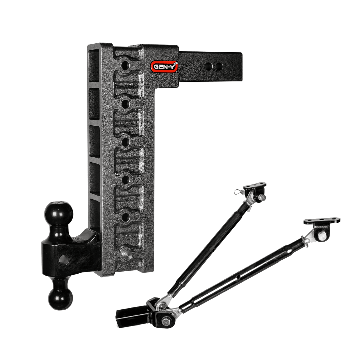 Gen-Y Mega-Duty 21K Drop Hitch 2.5" Shank (GH-623)-Drop Hitch-Gen-Y Hitch-GH-616-Dirty Diesel Customs