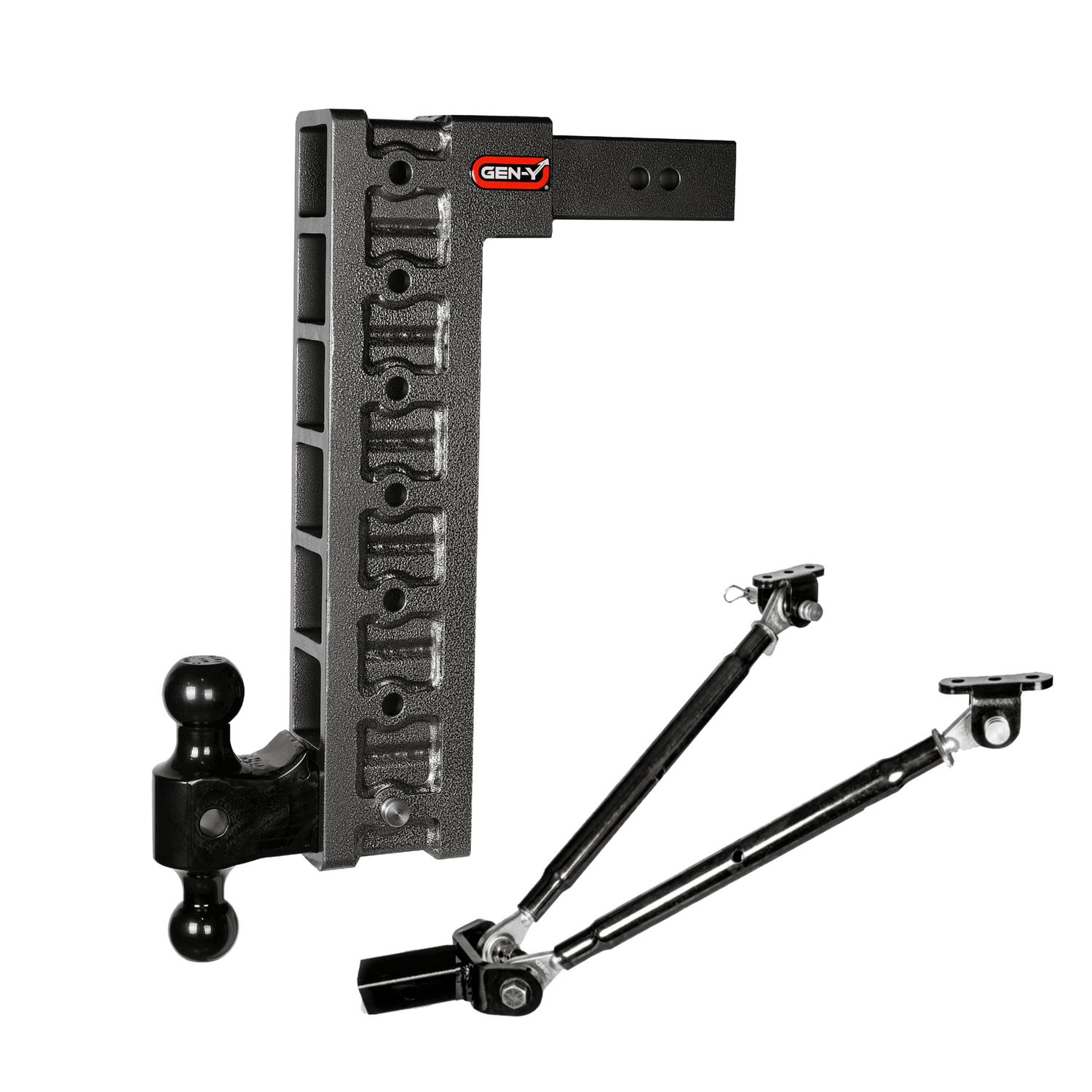 Gen-Y Mega-Duty 21K Drop Hitch 2.5" Shank (GH-623)-Drop Hitch-Gen-Y Hitch-GH-617-Dirty Diesel Customs