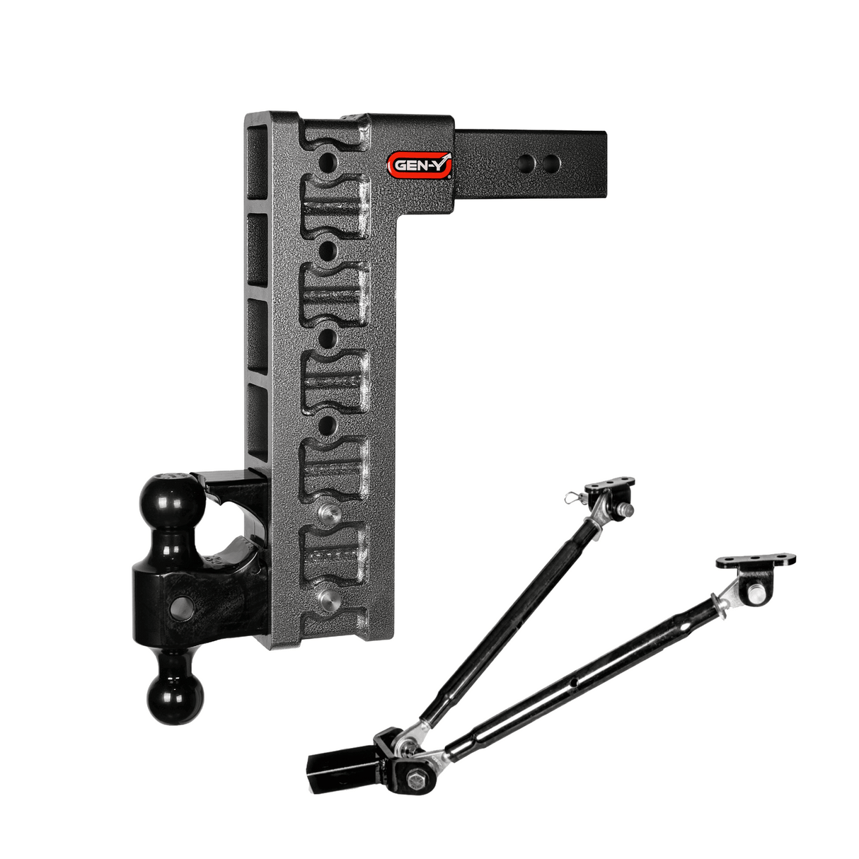 Gen-Y Mega-Duty 21K Drop Hitch 2.5" Shank (GH-623)-Drop Hitch-Gen-Y Hitch-GH-626-Dirty Diesel Customs