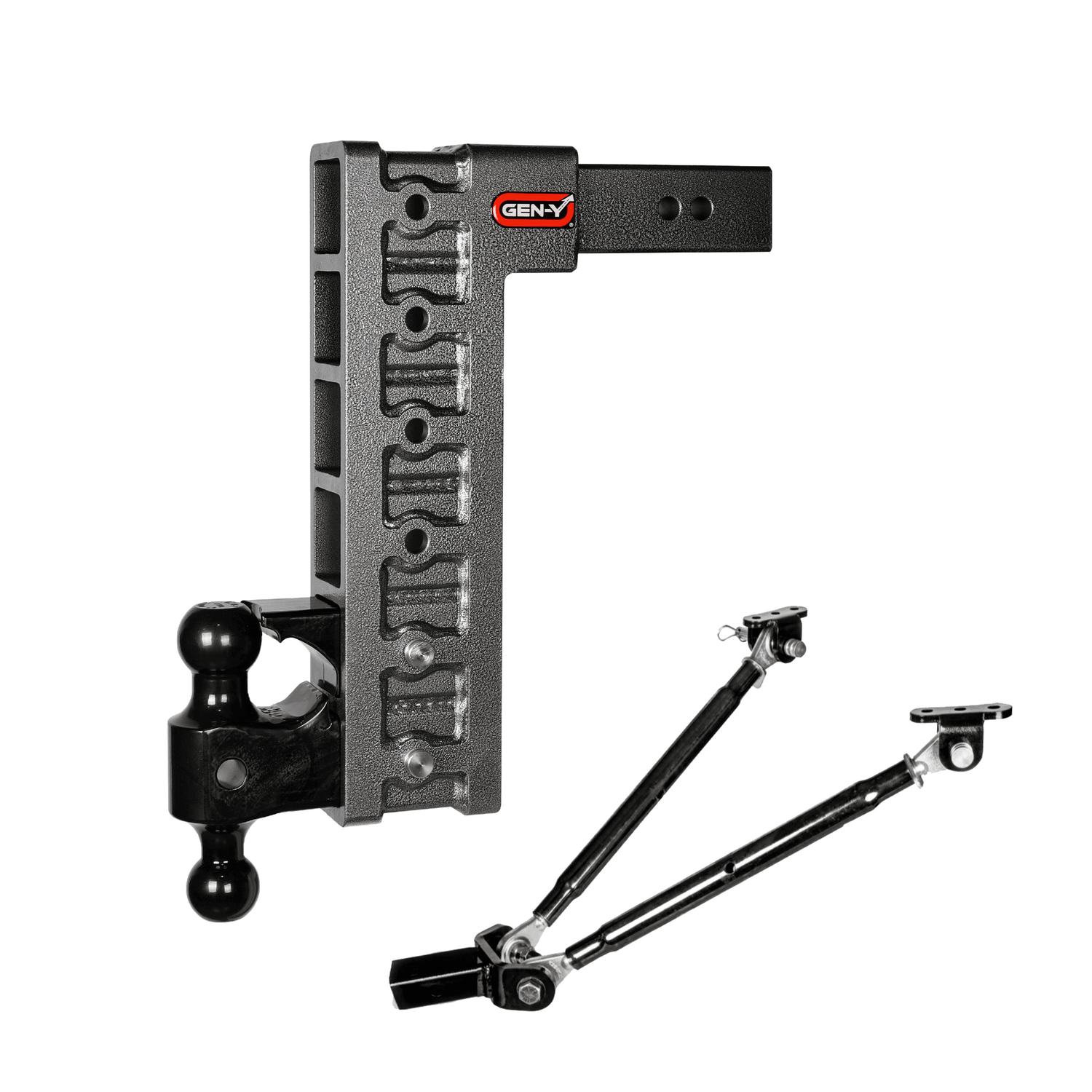 Gen-Y Mega-Duty 21K Drop Hitch 2.5" Shank (GH-623)-Drop Hitch-Gen-Y Hitch-GH-626-Dirty Diesel Customs