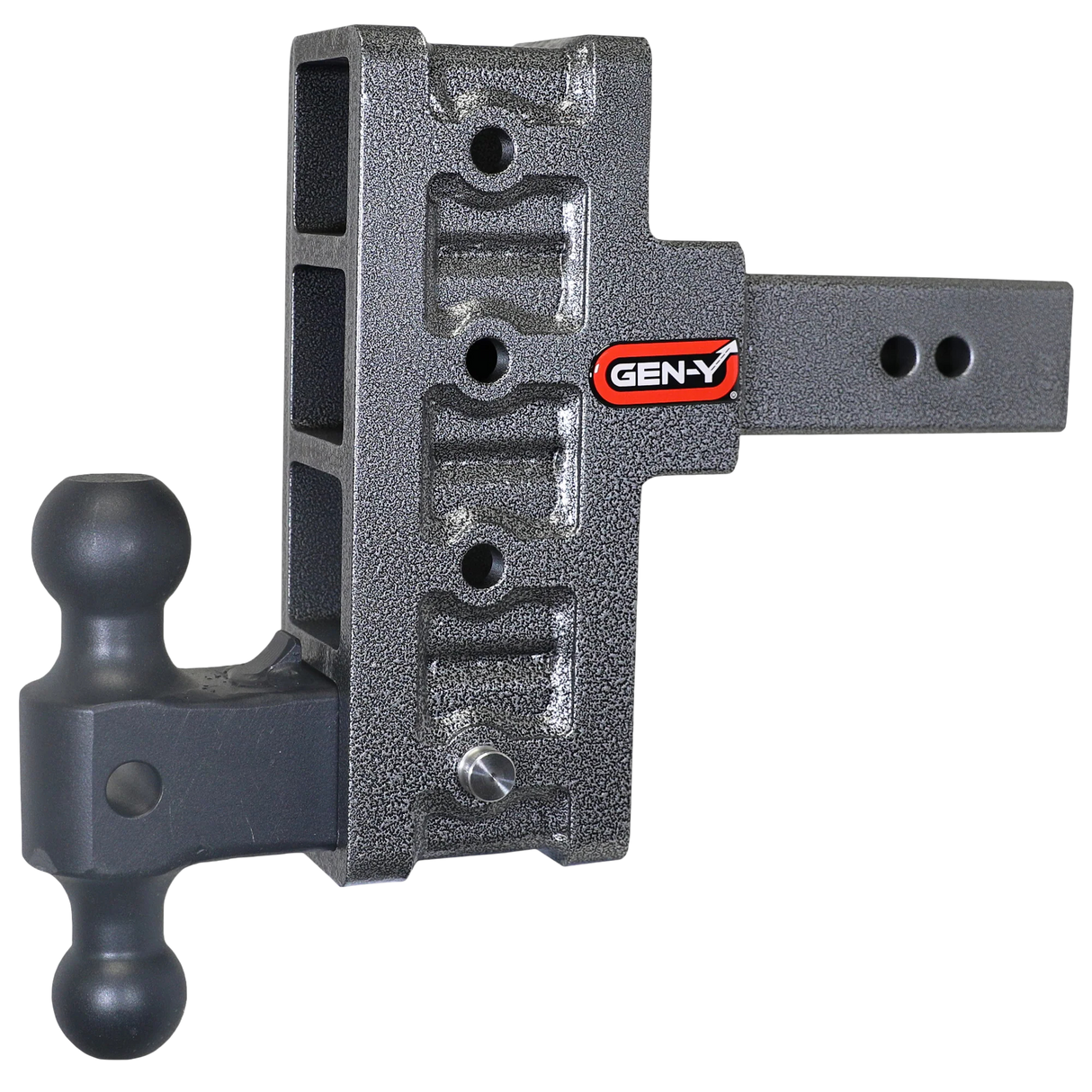 Gen-Y Mega-Duty 21K 6" Offset Drop Hitch 2.5" Shank Dual-Ball Mount (GH-914)-Drop Hitch-Gen-Y Hitch-Dirty Diesel Customs