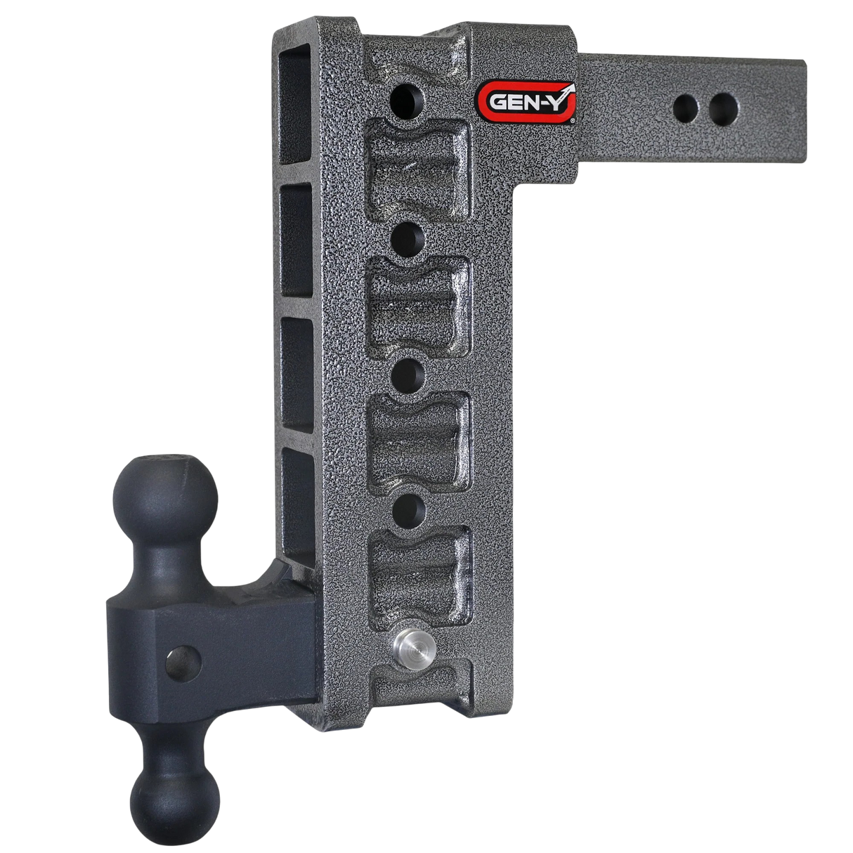 Gen-Y | Mega-Duty 32K Drop Hitch | 12" Drop | 2.5" Shank | Dual Ball Mount (GH-1615)-Drop Hitch-Gen-Y Hitch-Dirty Diesel Customs