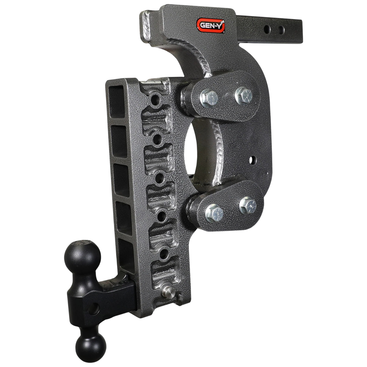 Gen-Y | The Boss Torsion-Flex 16k Drop Hitch | 17.5" Drop | 2" Shank | Dual Ball Mount (GH-1416)