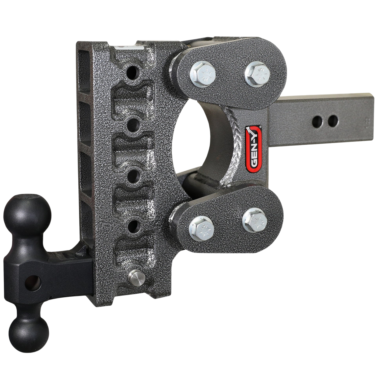 Gen-Y | The Boss Torsion-Flex 16k Drop Hitch | 7.5" Drop | 2.5" Shank | Dual Ball Mount (GH-1115)