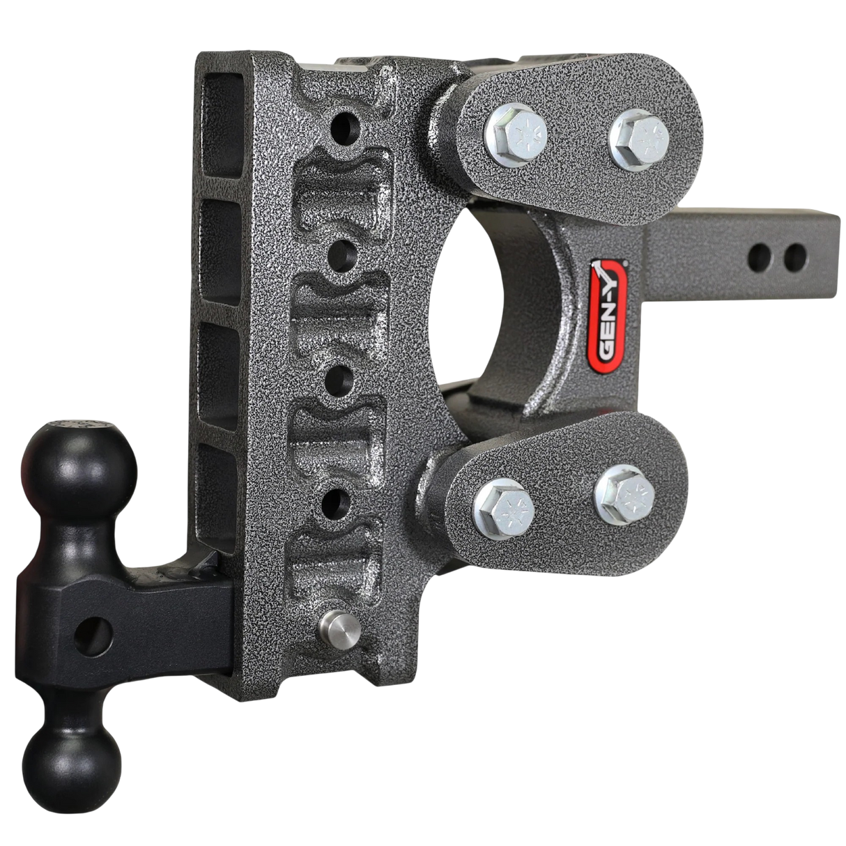 Gen-Y | The Boss Torsion-Flex 16k Drop Hitch | 7.5" Drop | 2" Shank | Dual Ball Mount (GH-1215)