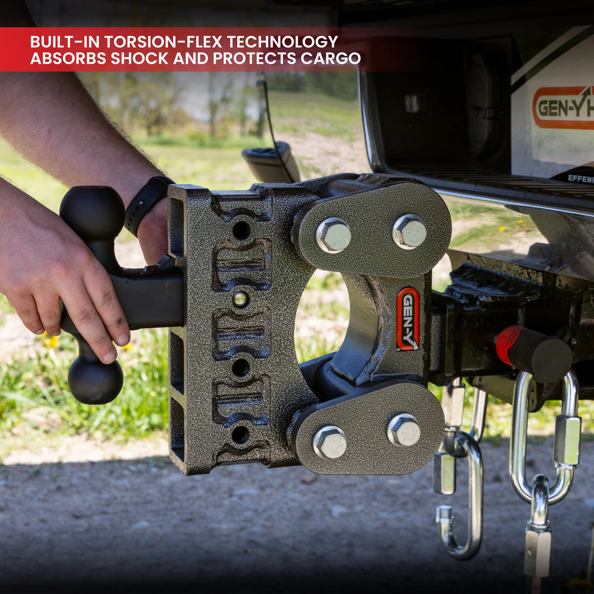 Gen-Y The Boss Torsion-Flex 10k Drop Hitch