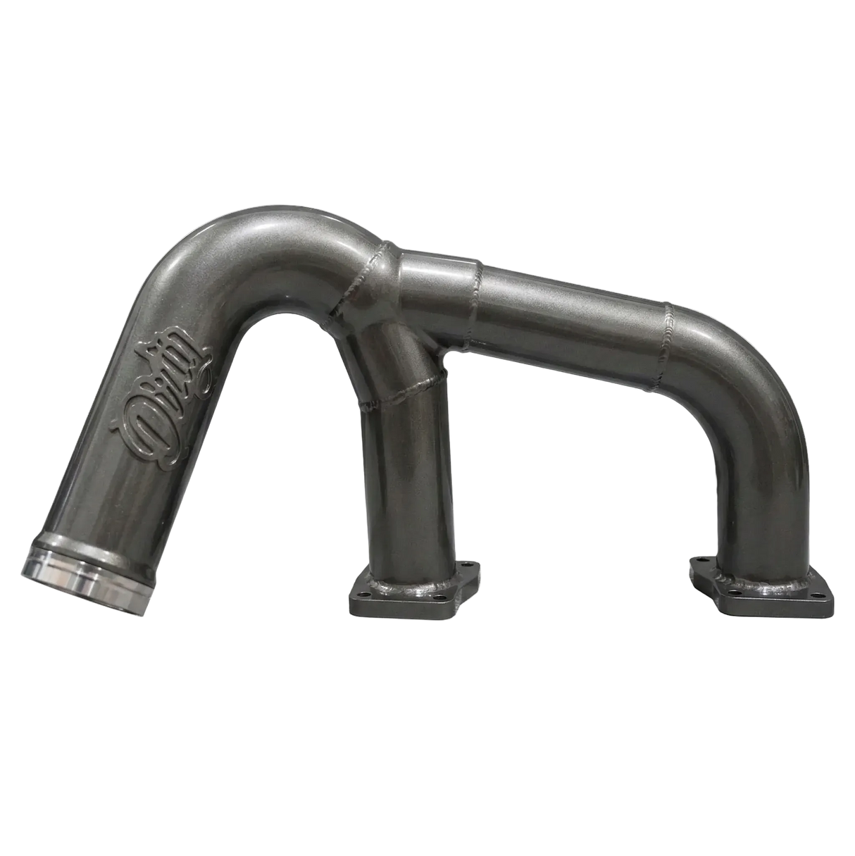 2017-2019 Duramax 3" High Flow Intake Y-Bridge Double Rainbow - Intake Elbows - Dirty Diesel Customs