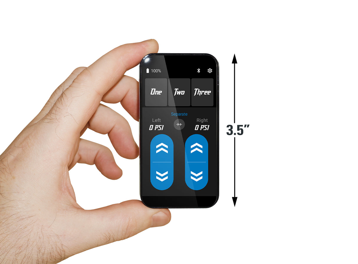 Universal Pacbrake BRAVO Wireless Air Control Kit Quick Mount w/ Remote (HP30040-QM-R)