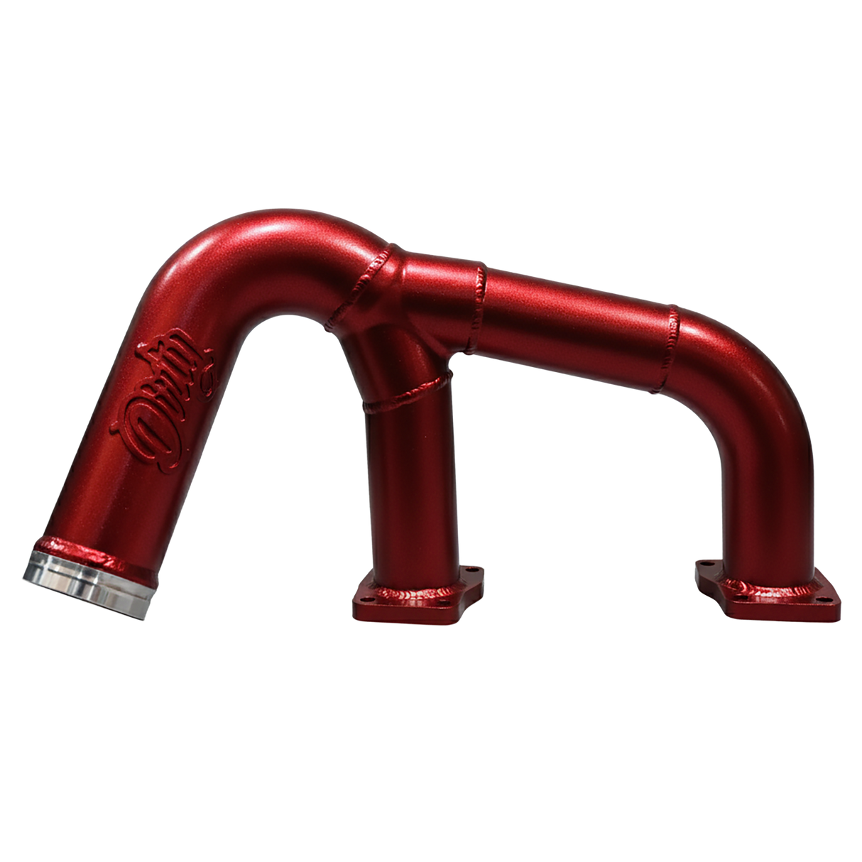 2017-2019 Duramax 3" High Flow Intake Y-Bridge Double Rainbow - Intake Elbows - Dirty Diesel Customs