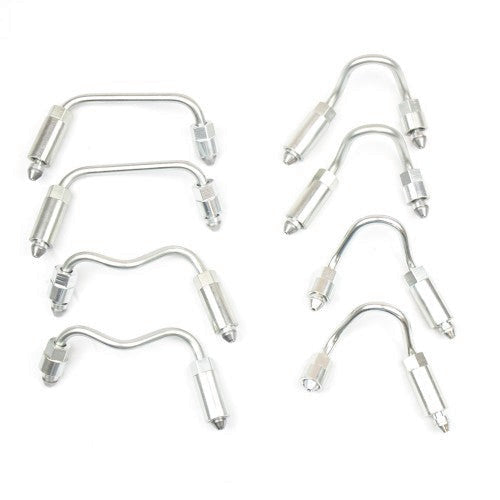 2004-2005 Duramax Stainless Steel High Pressure Injector Lines (Set Of 8) (DMAX825678)
