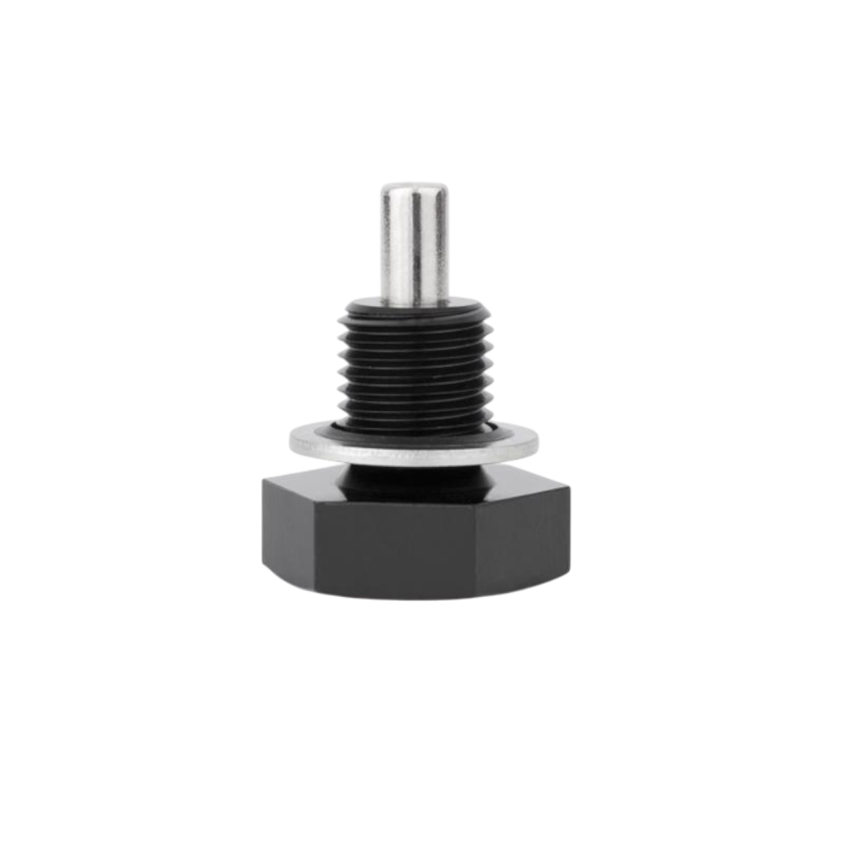 Magnetic Black Oil Drain Plug M14 x 1.5 (MMODP-1415B)-Oil Drain Plug-Mishimoto-Dirty Diesel Customs
