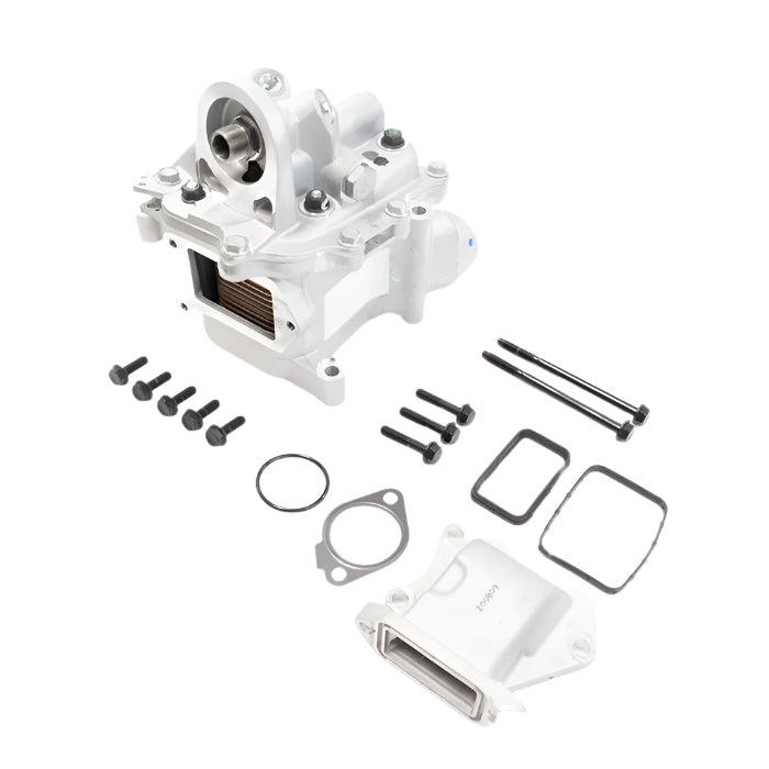 2001-2016 Max-Flow Duramax Oil Cooler Upgrade Kit (MAX-OCU)
