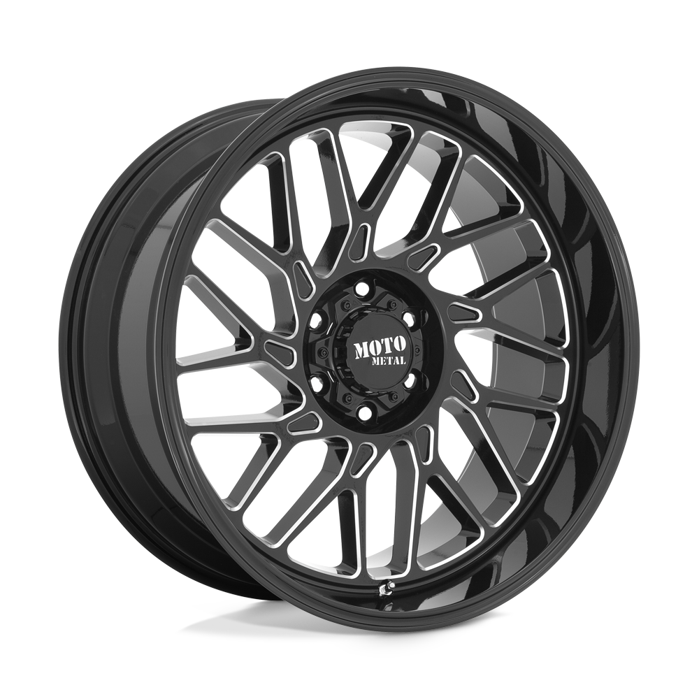 Moto Metal MO805 - Gloss Black Milled-Wheels-Moto Metal-MO80522088318N-Dirty Diesel Customs
