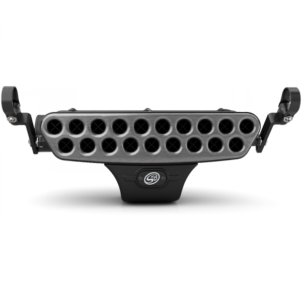 S&B Stainless Steel Faceplate for V1 Particle Separator (76-300X)-Turbo Kit Accessory-S&B Filters-Dirty Diesel Customs