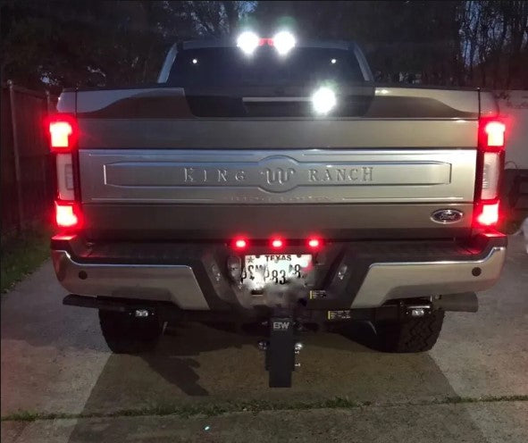 2017-2026 FORD F250-F450 HITCH BAR - MINI WITH RIGID SRM MAIN - STANDARD ENDCAP