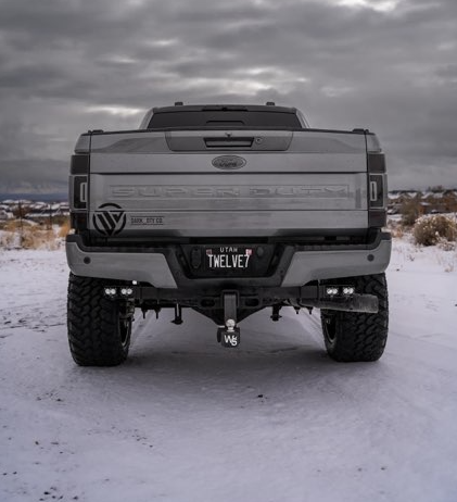 2017-2026 FORD SUPER DUTY DUAL POD HITCH BAR - RIGID SRM