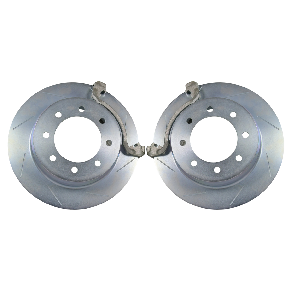 2013-2022 Powerstroke Big Claw HD Performance Rear Rotors (2262033-2)-Brake Rotors-Baer Brakes-Dirty Diesel Customs