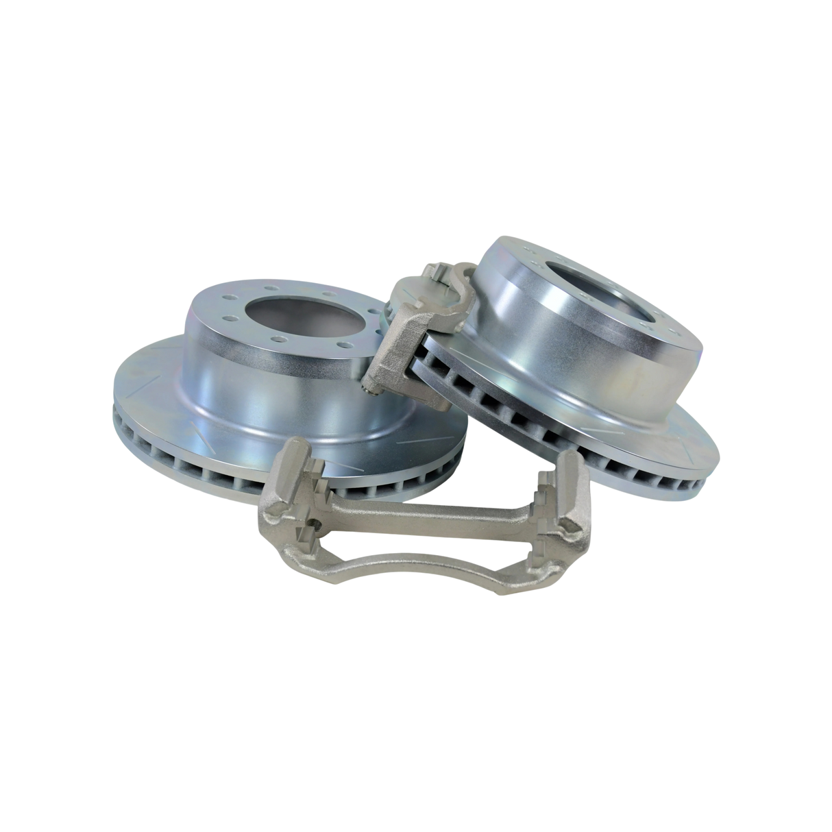 2013-2022 Powerstroke Big Claw HD Performance Rear Rotors (2262033-2)-Brake Rotors-Baer Brakes-Dirty Diesel Customs
