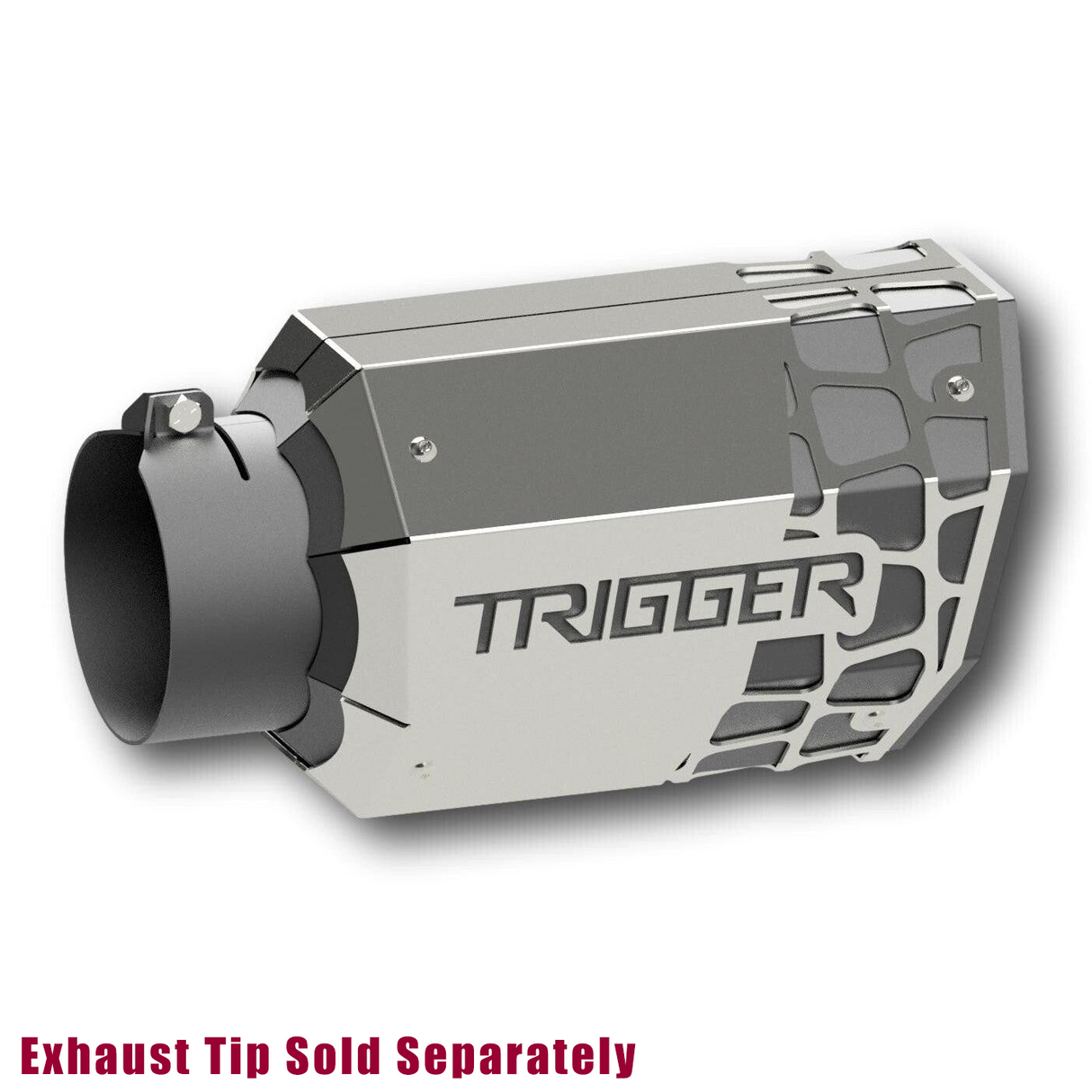 Trigger Exhaust Tip Overlay (Trigger-Exhaust-Overlay)-Exhaust Tips-Trigger Industries-Trigger-Exhaust-Overlay-P-Dirty Diesel Customs