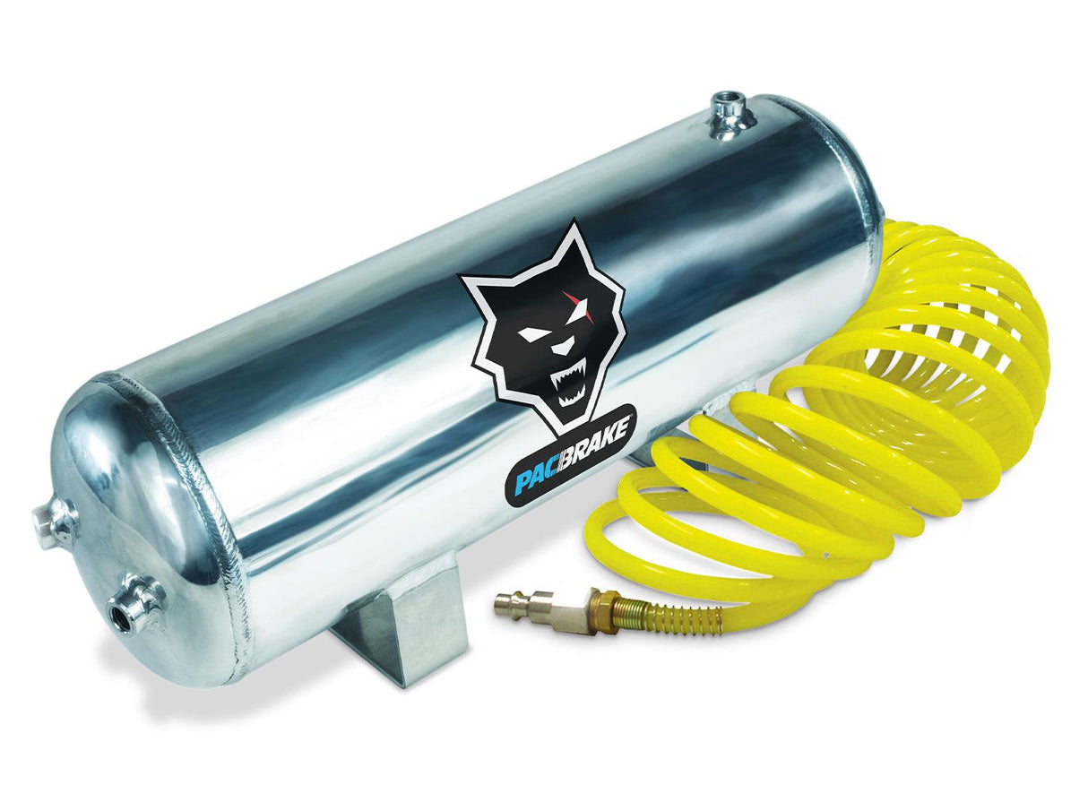 Universal 2½ Gallon Premium Aluminum Air Tank Kit w/ Air Accessories (HP10267)-Air Tank-PACBRAKE-Dirty Diesel Customs