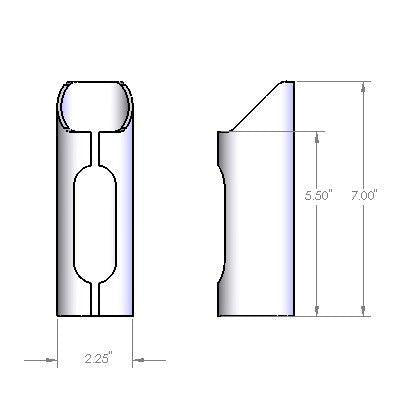 Universal 2.0" Air Bump Can (3402)-Shock Mount-Synergy MFG-Dirty Diesel Customs
