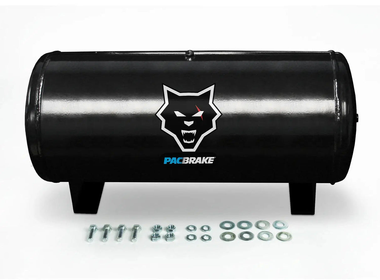 Universal 5 Gallon Carbon Steel Air Tank Kit (HP10094)-Air Tank-PACBRAKE-Dirty Diesel Customs
