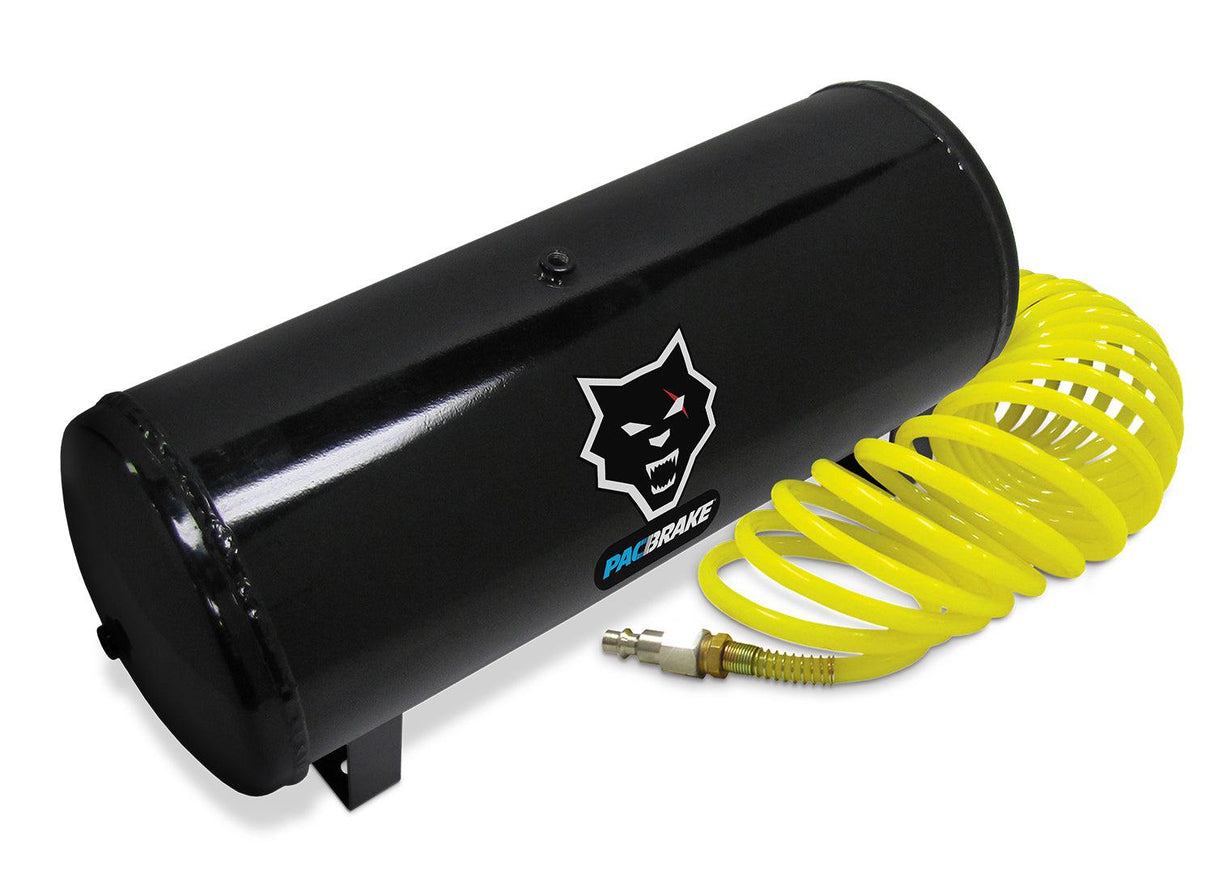 Universal 5 Gallon Premium Carbon Steel Air Tank Kit w/ Accessories (HP10051)-Air Tank-PACBRAKE-Dirty Diesel Customs