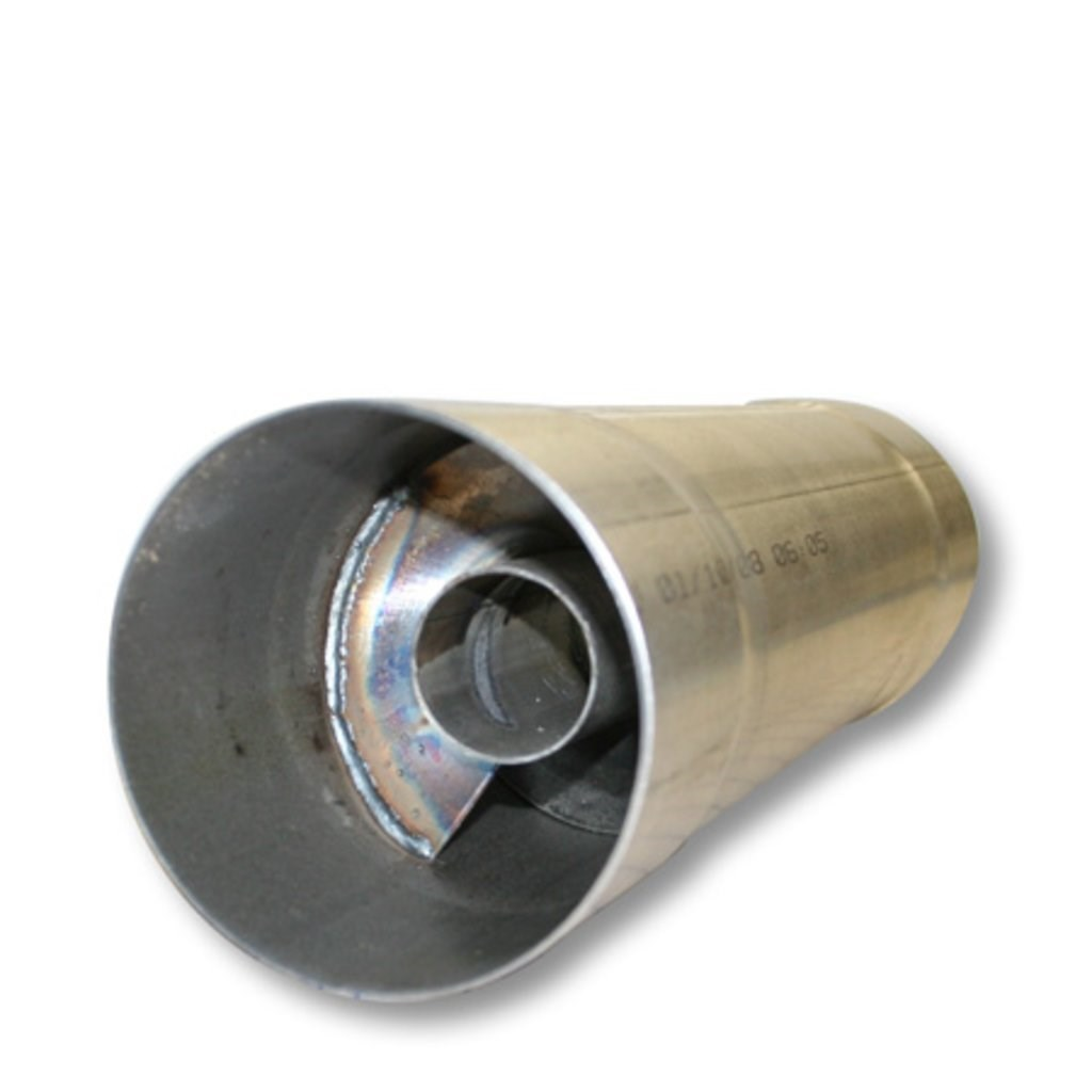 Universal 5" Stainless Twister Muffler (71600)-Muffler-Mel's Manufacturing-Dirty Diesel Customs