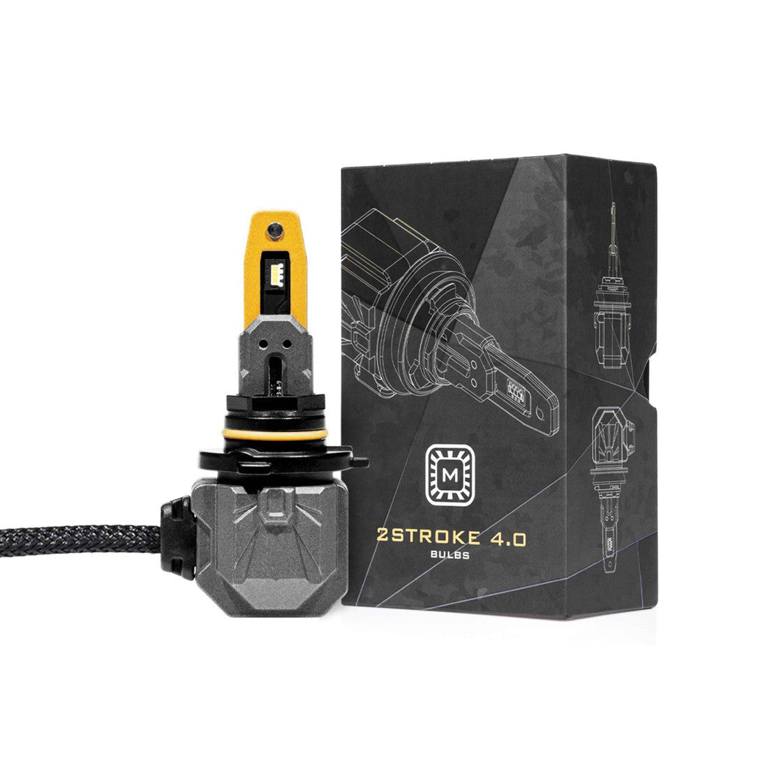 Universal 9005/H10 2Stroke 4.0 LED Bulb (Individual) (LED2035)-LED Bulb-Morimoto-Dirty Diesel Customs