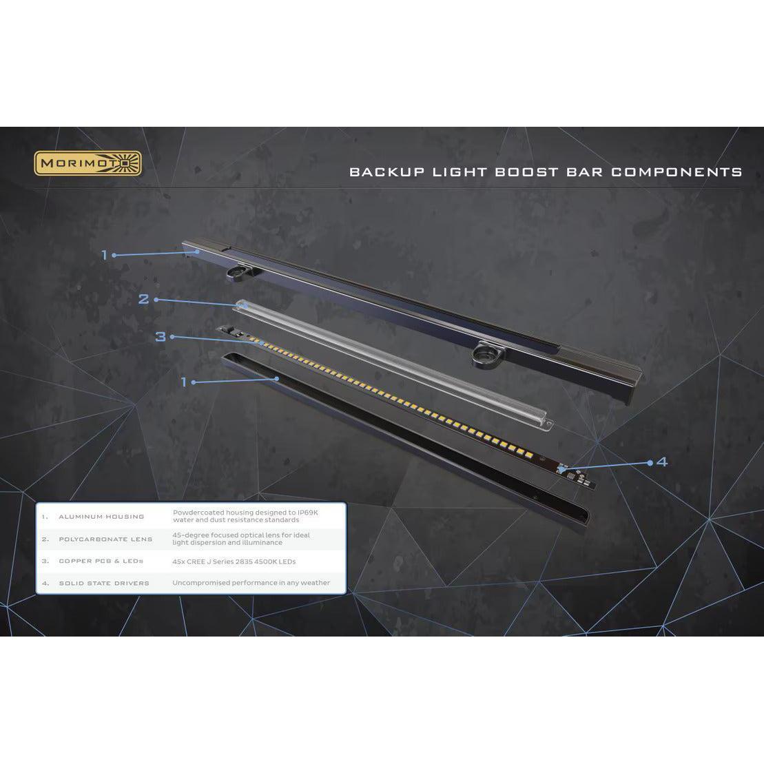 Universal Backup Light Boost Bar (LED700)-Light Bar-Morimoto-Dirty Diesel Customs