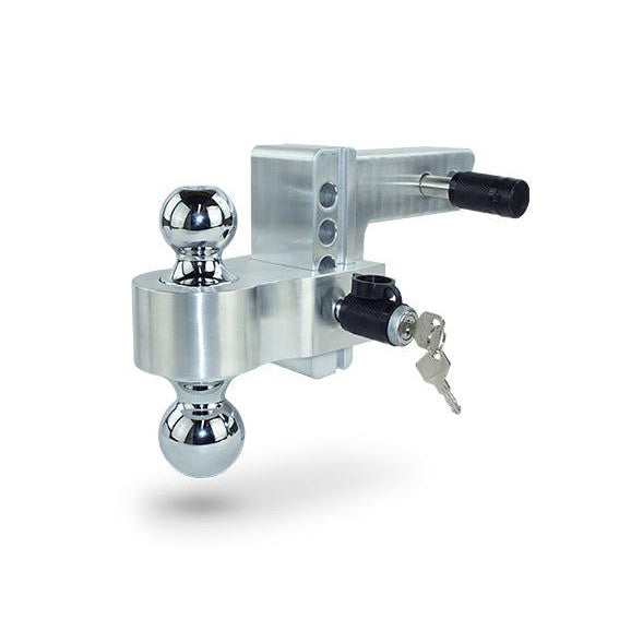 Universal Ball Mount 2" Shank, 4" Drop (HP10460-X)-Drop Hitch-PACBRAKE-Dirty Diesel Customs