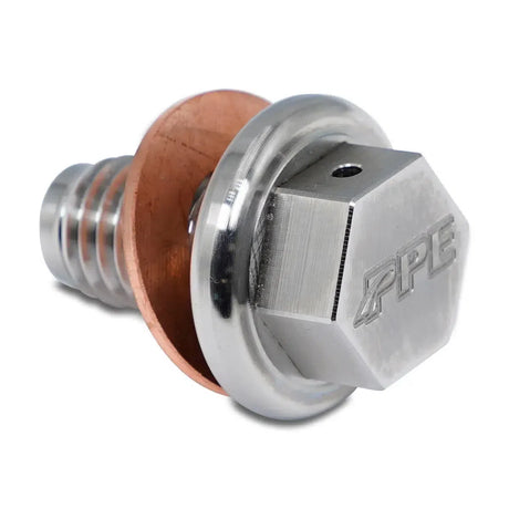 Universal Billet SS Neodymium Magnetic Drain Plug For OEM Engine Oil Pan (114052201)-Oil Drain Plug-PPE-Dirty Diesel Customs