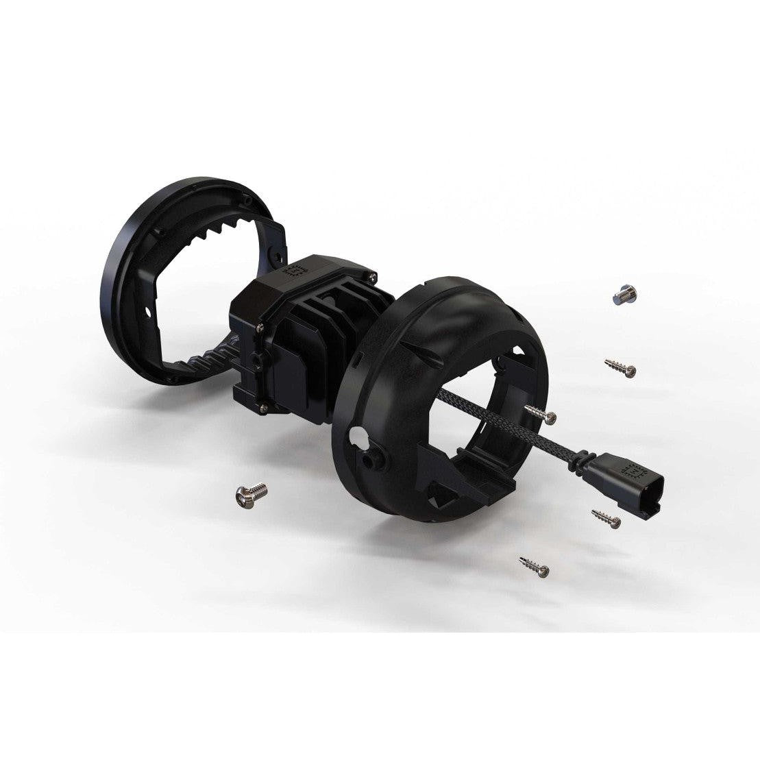 Universal Ford/Subaru 4Banger S Type Fog Light Brackets (BAF016)-Fog Lights-Morimoto-Dirty Diesel Customs