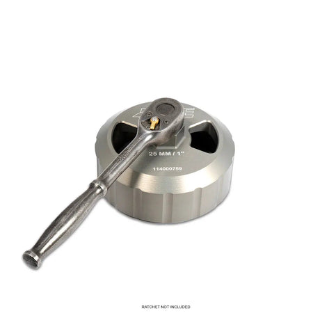 Universal Hard Anodized Billet Aluminum Socket 93mm 15F (For 114000750 and 314000767 ) (114000759)-Oil Filter-PPE-Dirty Diesel Customs