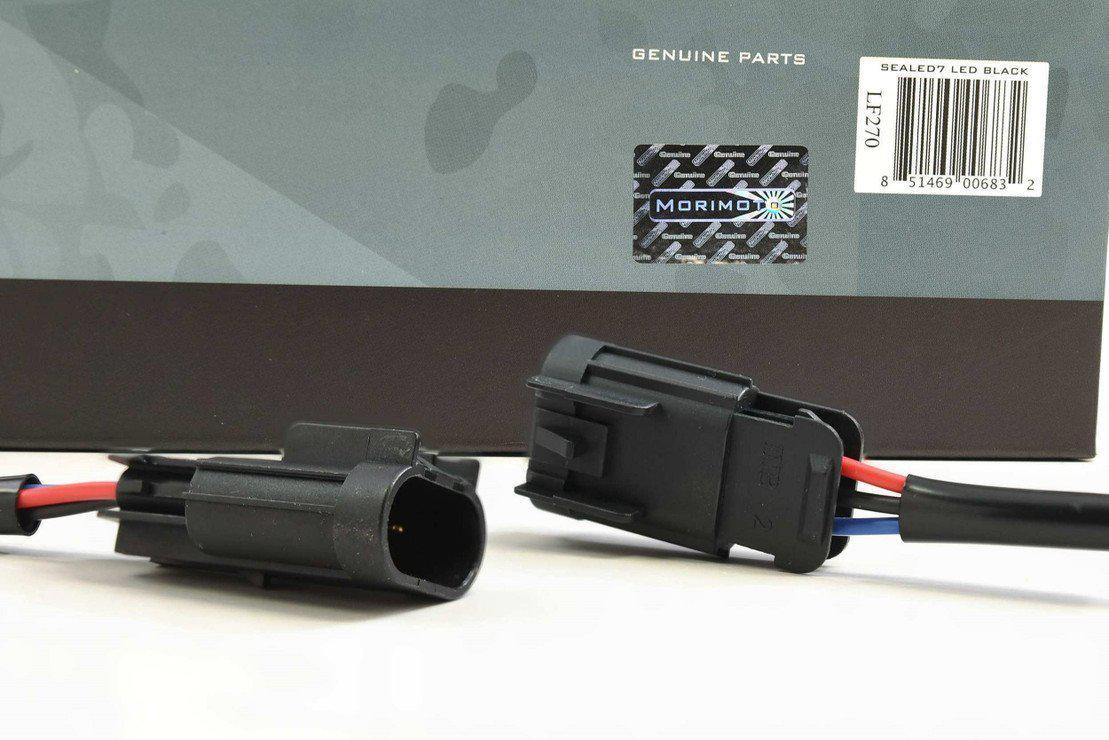 Universal Individual Round Black Sealed Bi-LED 2.0 7" (LF271)-LED Bulb-Morimoto-Dirty Diesel Customs