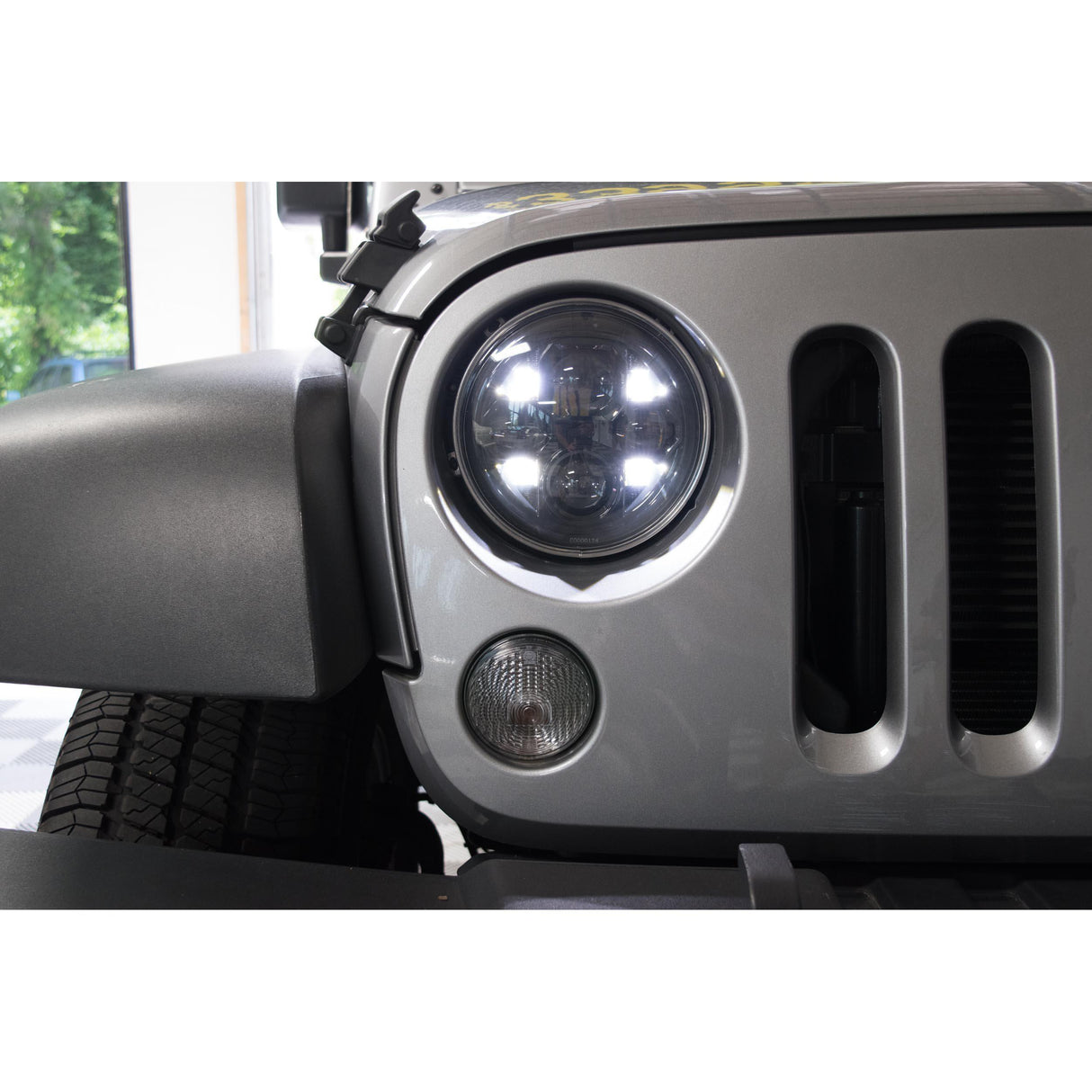 Universal Individual Round Black Sealed Bi-LED 2.0 7" (LF271)-LED Bulb-Morimoto-Dirty Diesel Customs