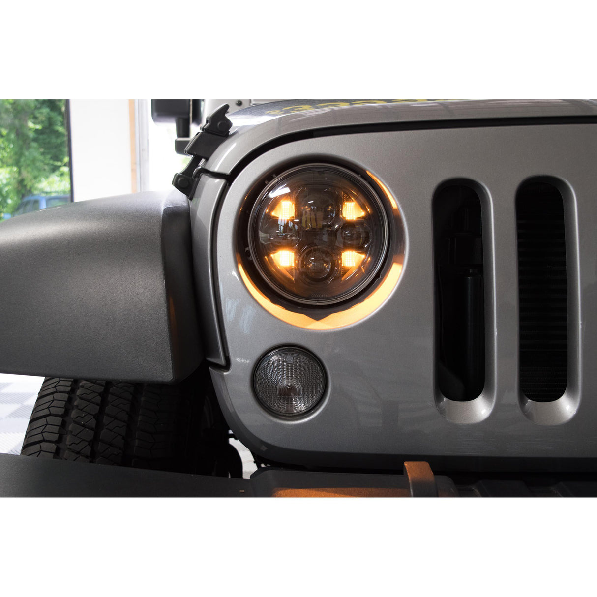 Universal Individual Round Black Sealed Bi-LED 2.0 7" (LF271)-LED Bulb-Morimoto-Dirty Diesel Customs