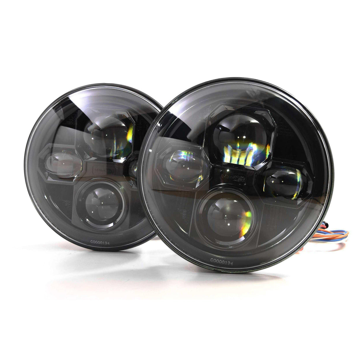 Universal Individual Round Black Sealed Bi-LED 2.0 7" (LF271)-LED Bulb-Morimoto-Dirty Diesel Customs
