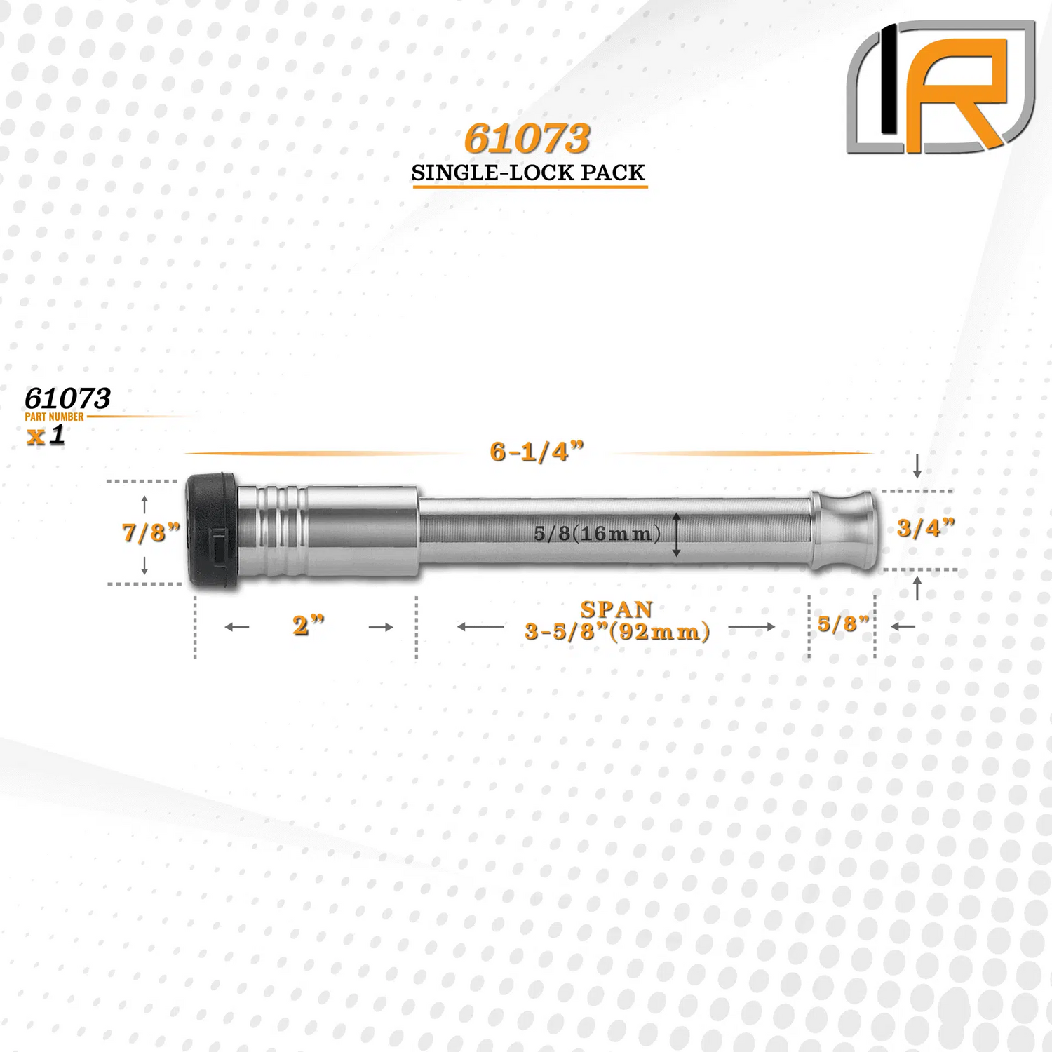Universal InfiniteRule Locking Hitch Pin (GH-3/4lock)-Towing Accessories-Gen-Y Hitch-Dirty Diesel Customs