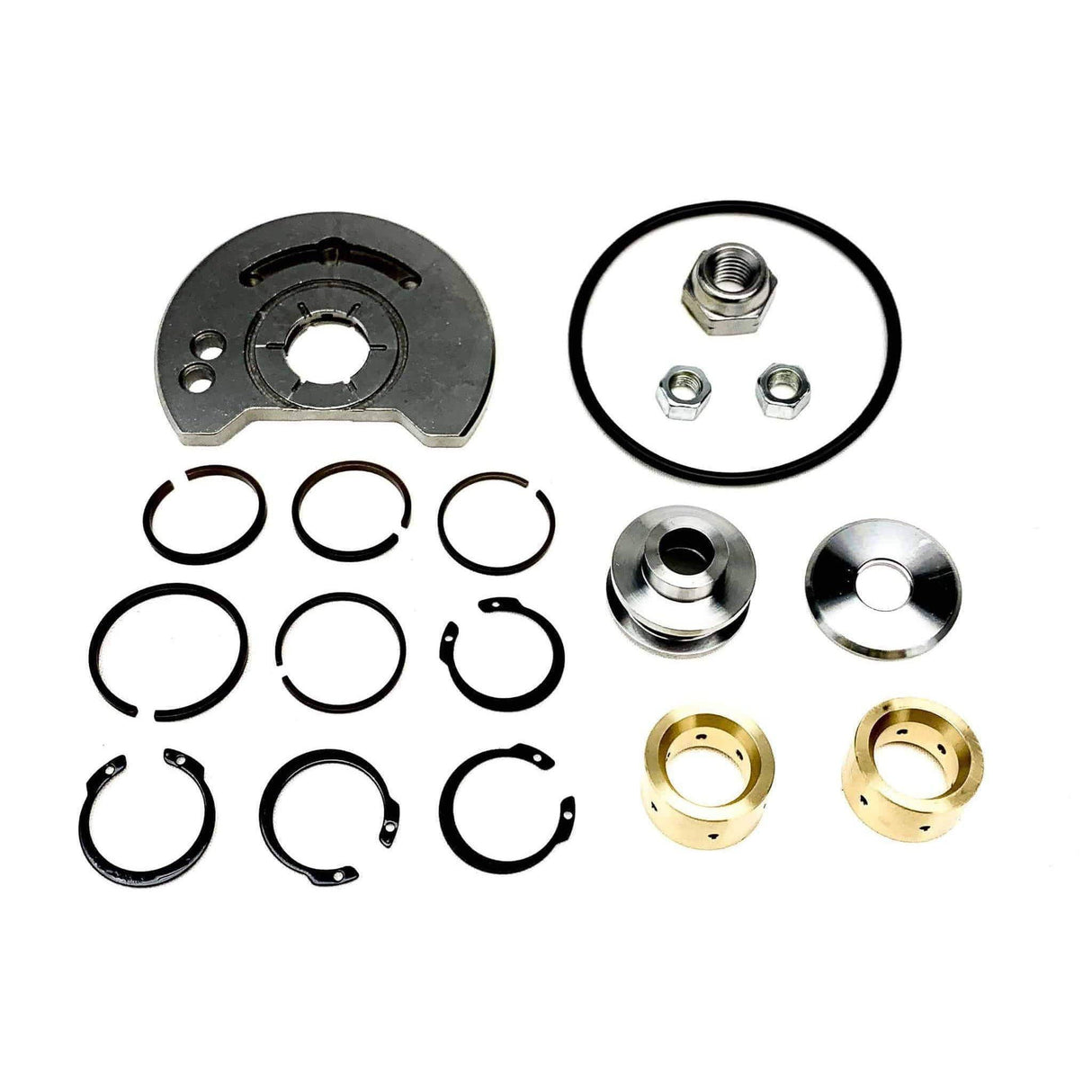 Universal KC BorgWarner S400 SXE Turbo Rebuild Kit W/ Upgraded 360° Bearing (300483)-Turbo Rebuild Kit-KC Turbos-Dirty Diesel Customs