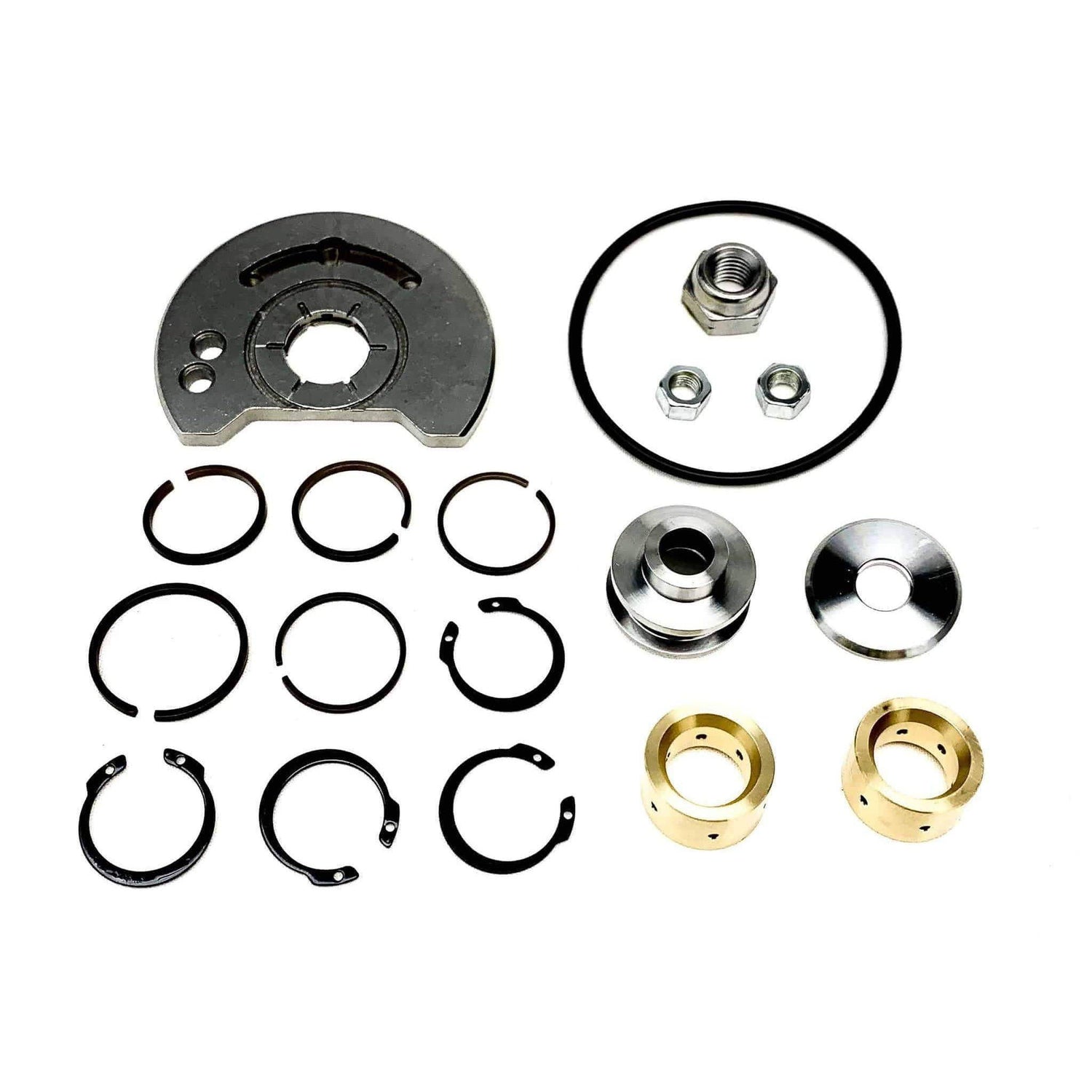 Universal KC BorgWarner S400 SXE Turbo Rebuild Kit W/ Upgraded 360° Bearing (300483)-Turbo Rebuild Kit-KC Turbos-Dirty Diesel Customs
