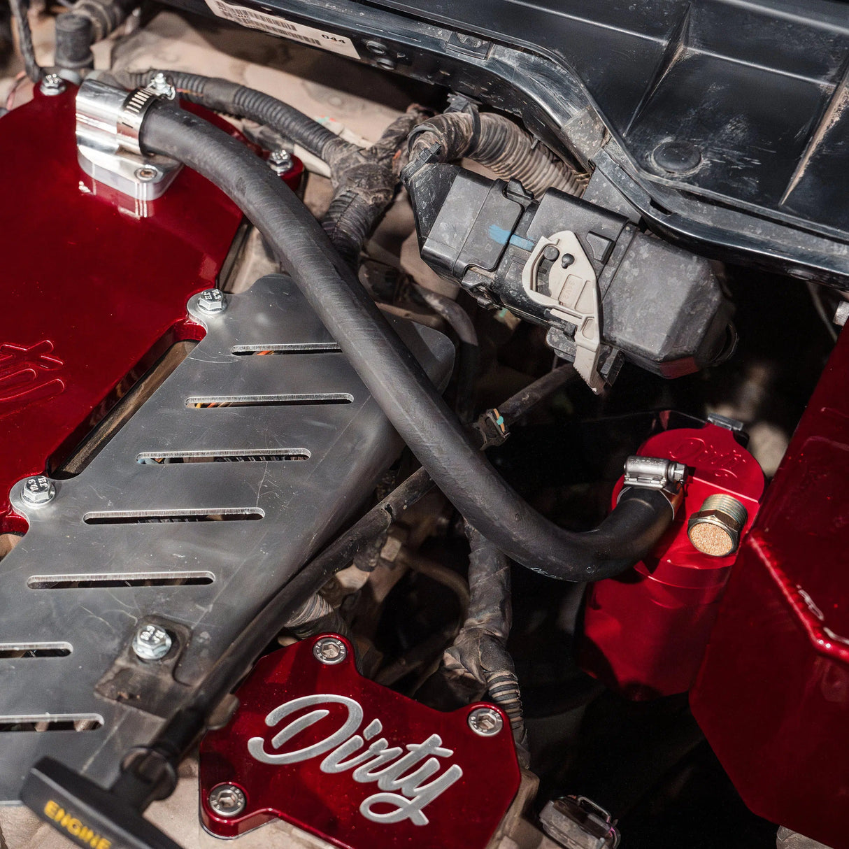 Universal Machined Dirty Catch Can Kit (DDC-ENG-A123)-Catch Can-Dirty Diesel Customs-Dirty Diesel Customs