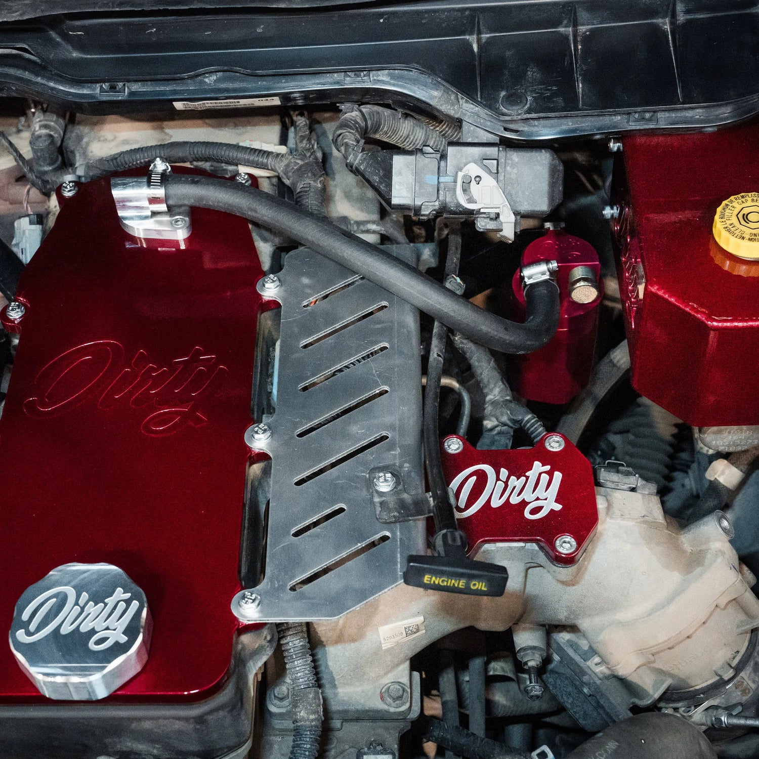 Universal Machined Dirty Catch Can Kit (DDC-ENG-A123)-Catch Can-Dirty Diesel Customs-Dirty Diesel Customs