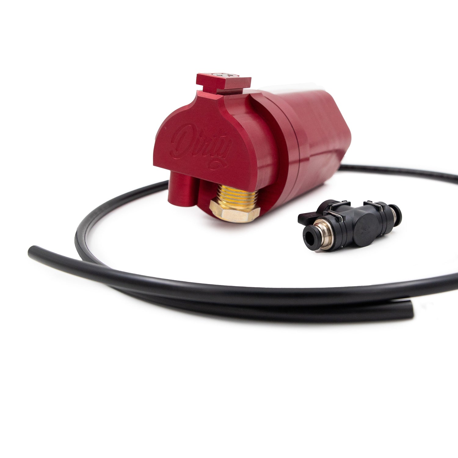 Universal Machined Dirty Catch Can Kit (DDC-ENG-A123)-Catch Can-Dirty Diesel Customs-Dirty Diesel Customs