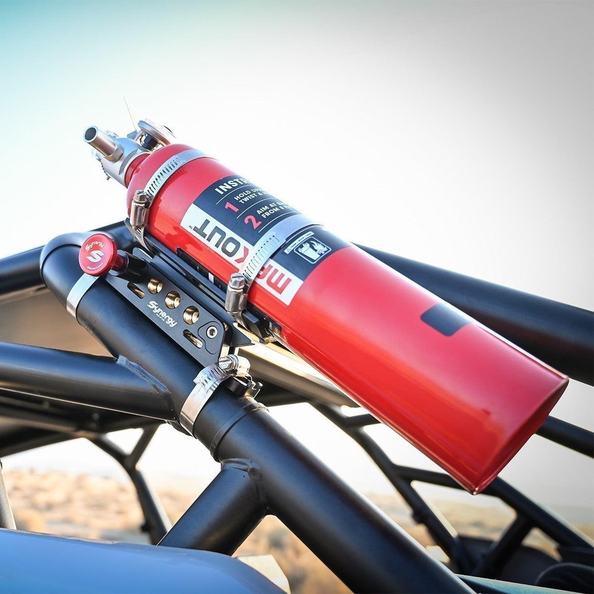 Universal Quick Release Fire Extinguisher Mount (4029-01)-Fire Ext Mount-Synergy MFG-Dirty Diesel Customs