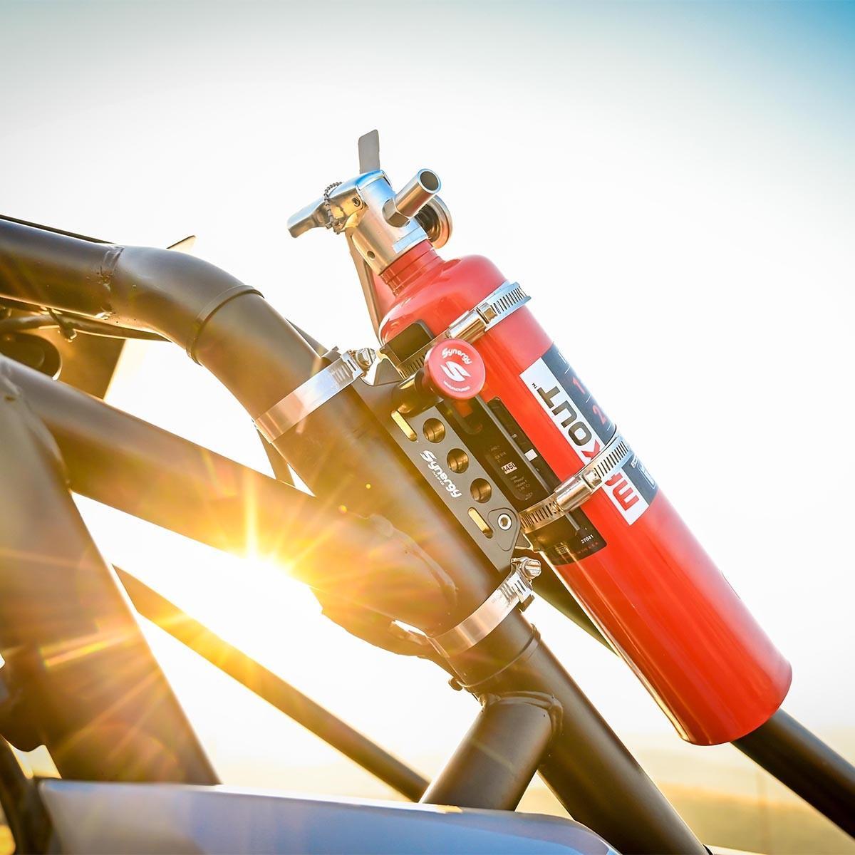 Universal Quick Release Fire Extinguisher Mount (4029-01)-Fire Ext Mount-Synergy MFG-Dirty Diesel Customs