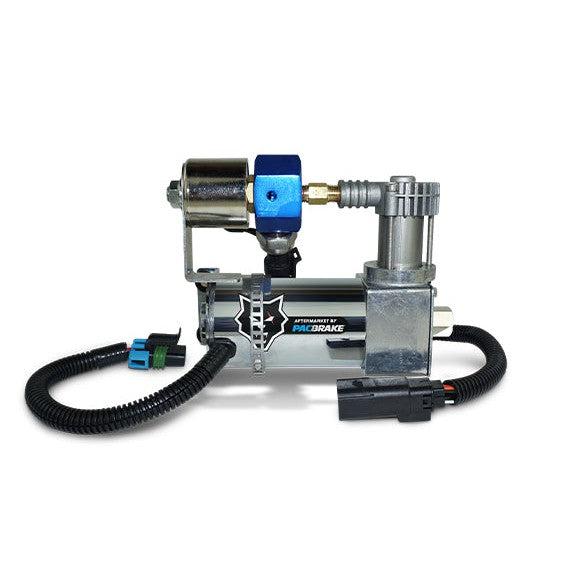 Universal Single Channel Wireless Air Spring Control Kit w/ SD Compressor (HP20472-QM)-Wireless Air Spring Controller-PACBRAKE-Dirty Diesel Customs