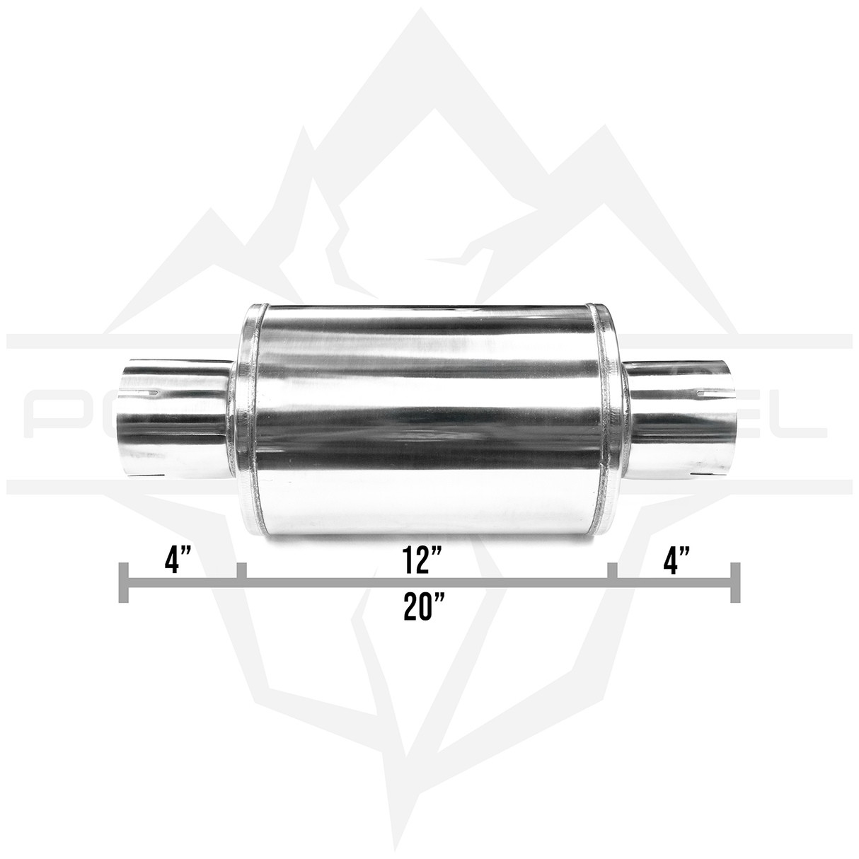 Standard 4" Muffler (PD-4-69001400)
