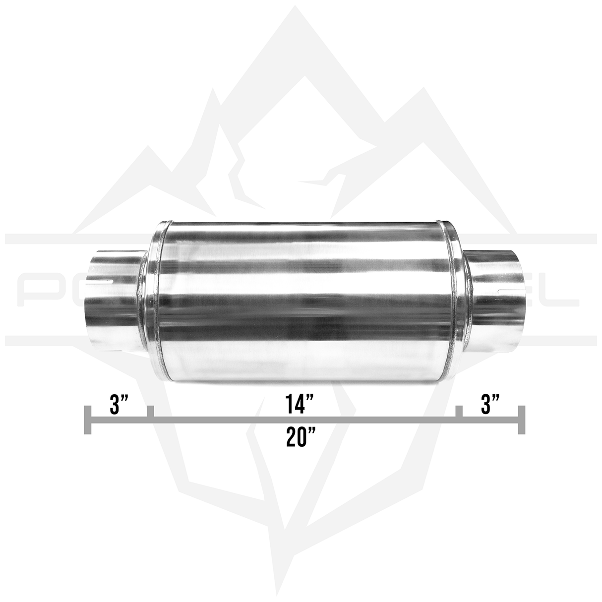 Standard 5" Muffler (PD-4-69001500)